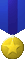Medal Blue Gold