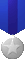 Medal Blue Silver