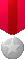 Medal Red Silver