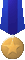 Medal 2 Blue Bronze