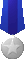 Medal 2 Blue Silver