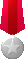 Medal 2 Red Silver