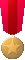 Medal 3 Red Bronze